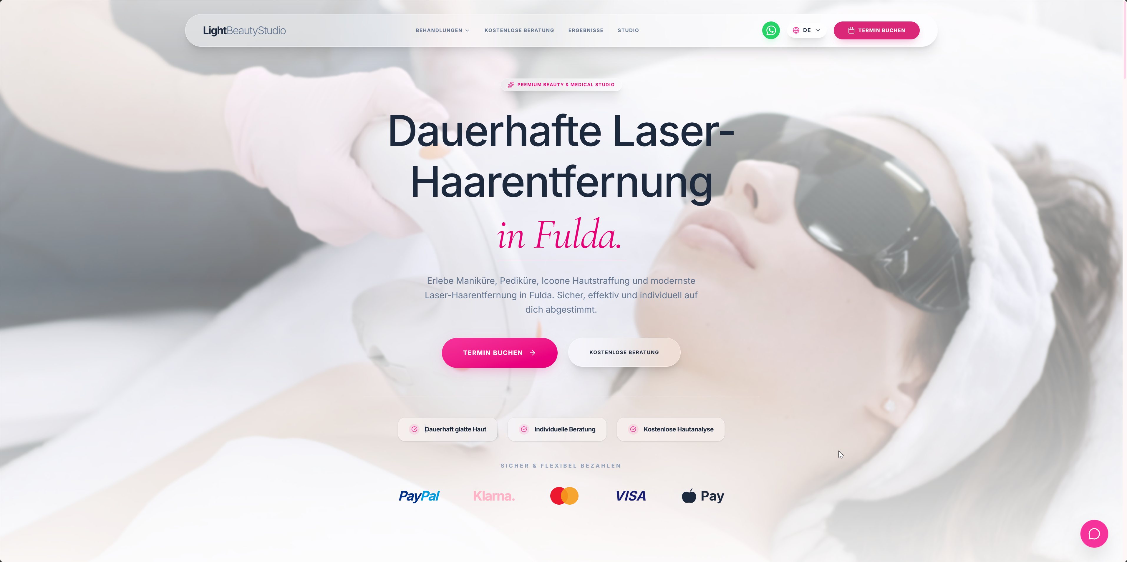 Website LightBeautyStudio